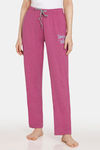 Rosaline Rural Charm Knit Cotton Pyjama - Fuchsia Red — thumbnail 2